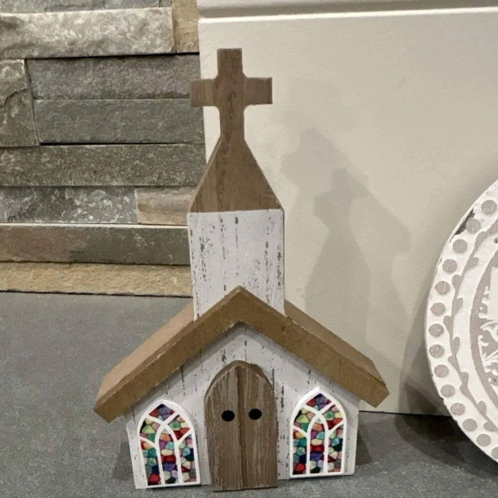 Hobby Lobby Easter 2026 Church Cross Figurine Decor Set